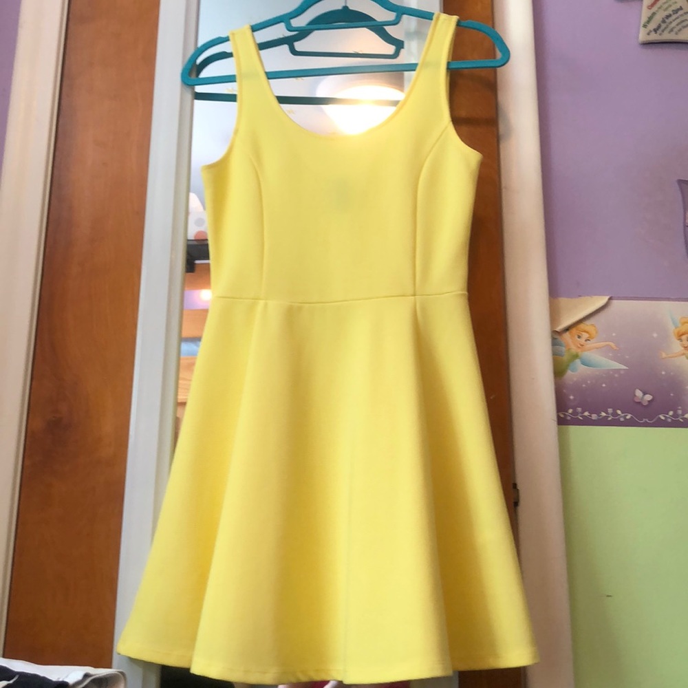H&M yellow sundress